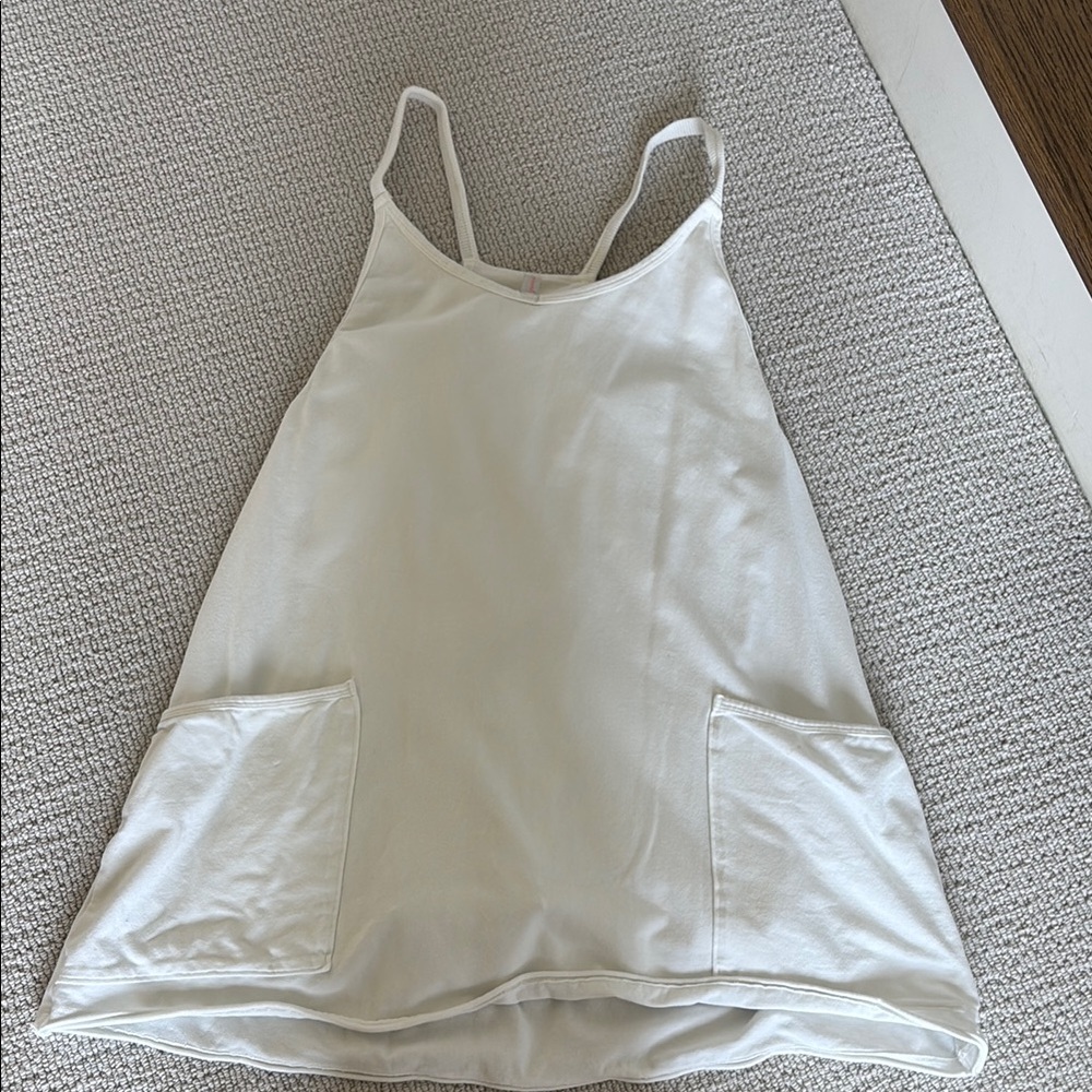 Elegant Cream Mini Dress